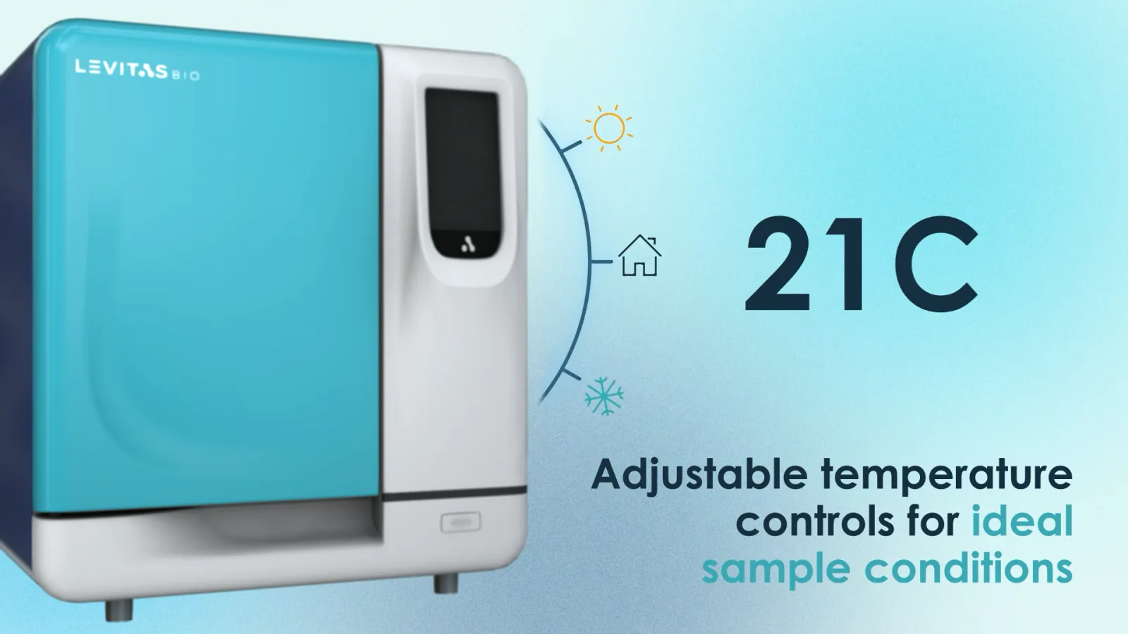 Temperature: Adjustable controls for ideal sample conditions.